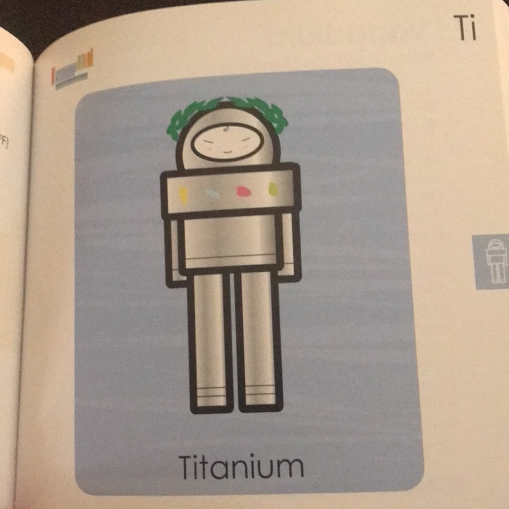 PERIODIC TABLE- Children’s book. Like NEW! Paperback book includes a poster. - Picture 3 of 9